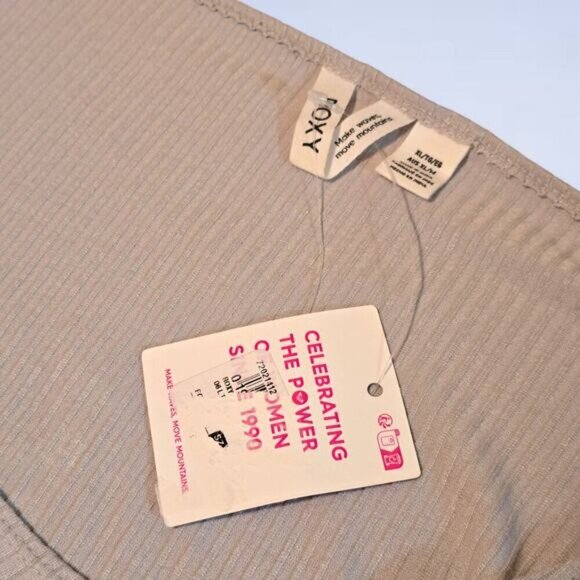 Roxy‎ Women's Born With It Shirt in Gray - Size Extra Large - Picture 5 of 8